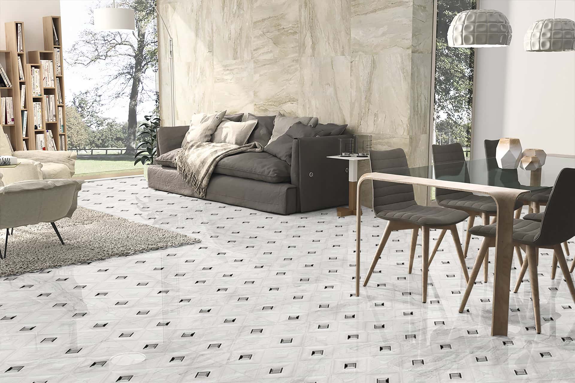 digital floor tiles
